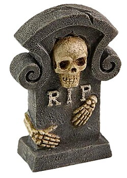 Gravsten 7,5x6,5x2,5 cm