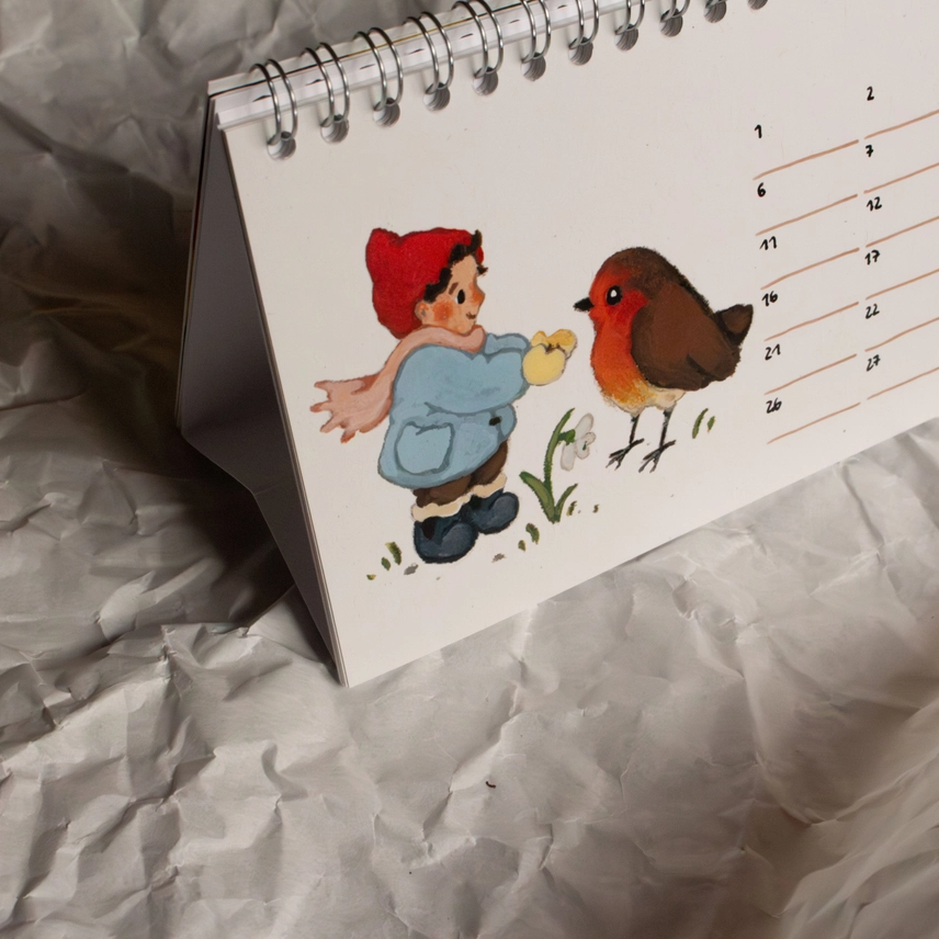 Gnomes| Evig, Födelsedagskalender  Sarah Leukhardt Studiosatsch - 7