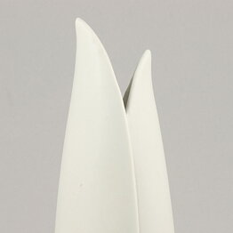 Stig Lindberg (Endiv 1956) White Organic Vase 18 cm (2)