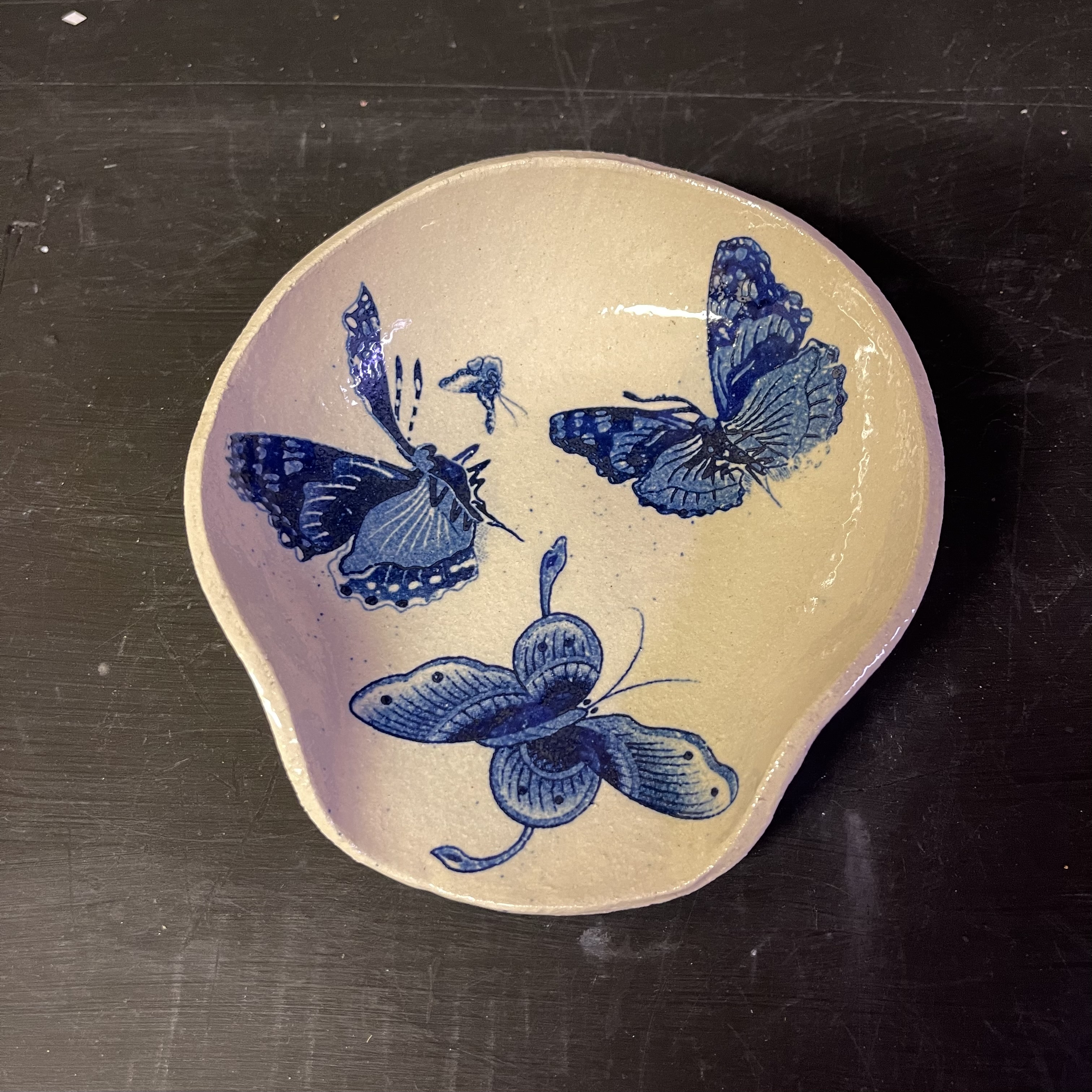 Spoonrest med Sommerfugler - 3
