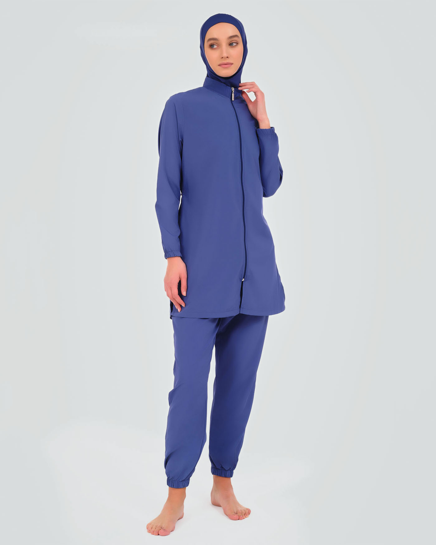 Muslim Swimsuit with hijab - Blue