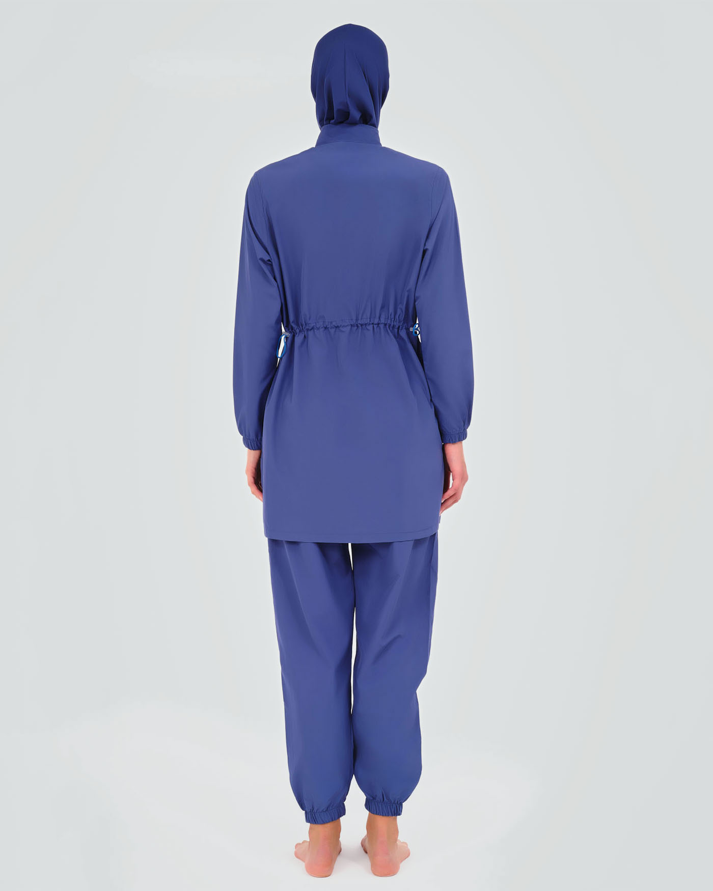 Muslim Swimsuit with hijab - Blue - 2