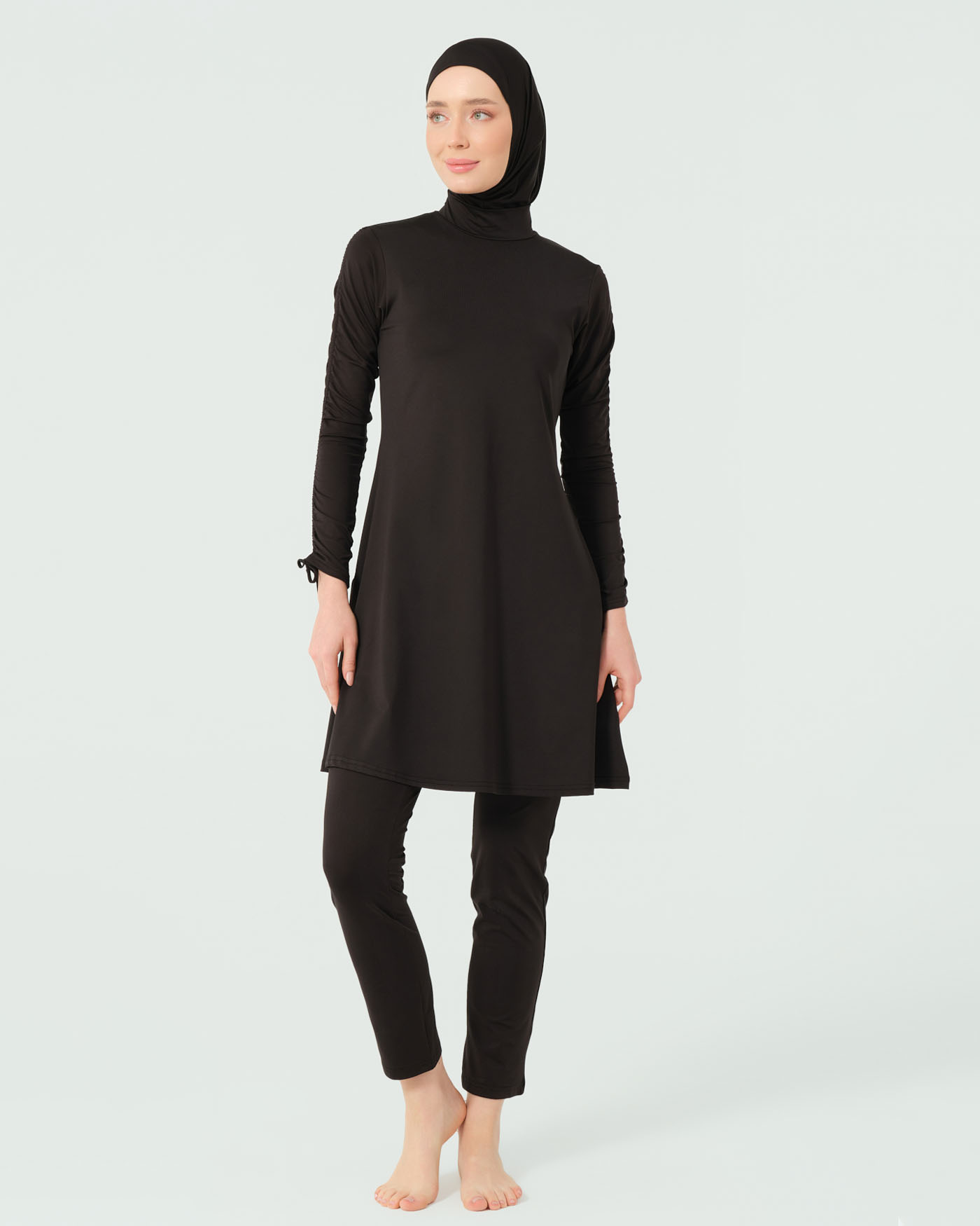 Muslim Swimsuit with hijab - Black
