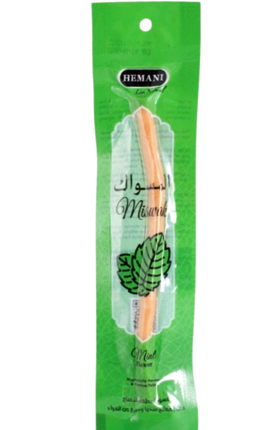 Tandträd (Miswak) med Myntasmak