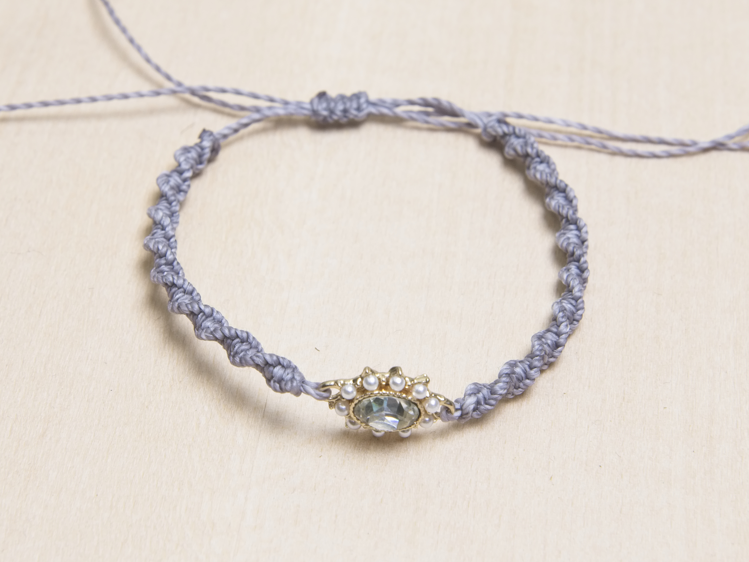 mikromakrame armband