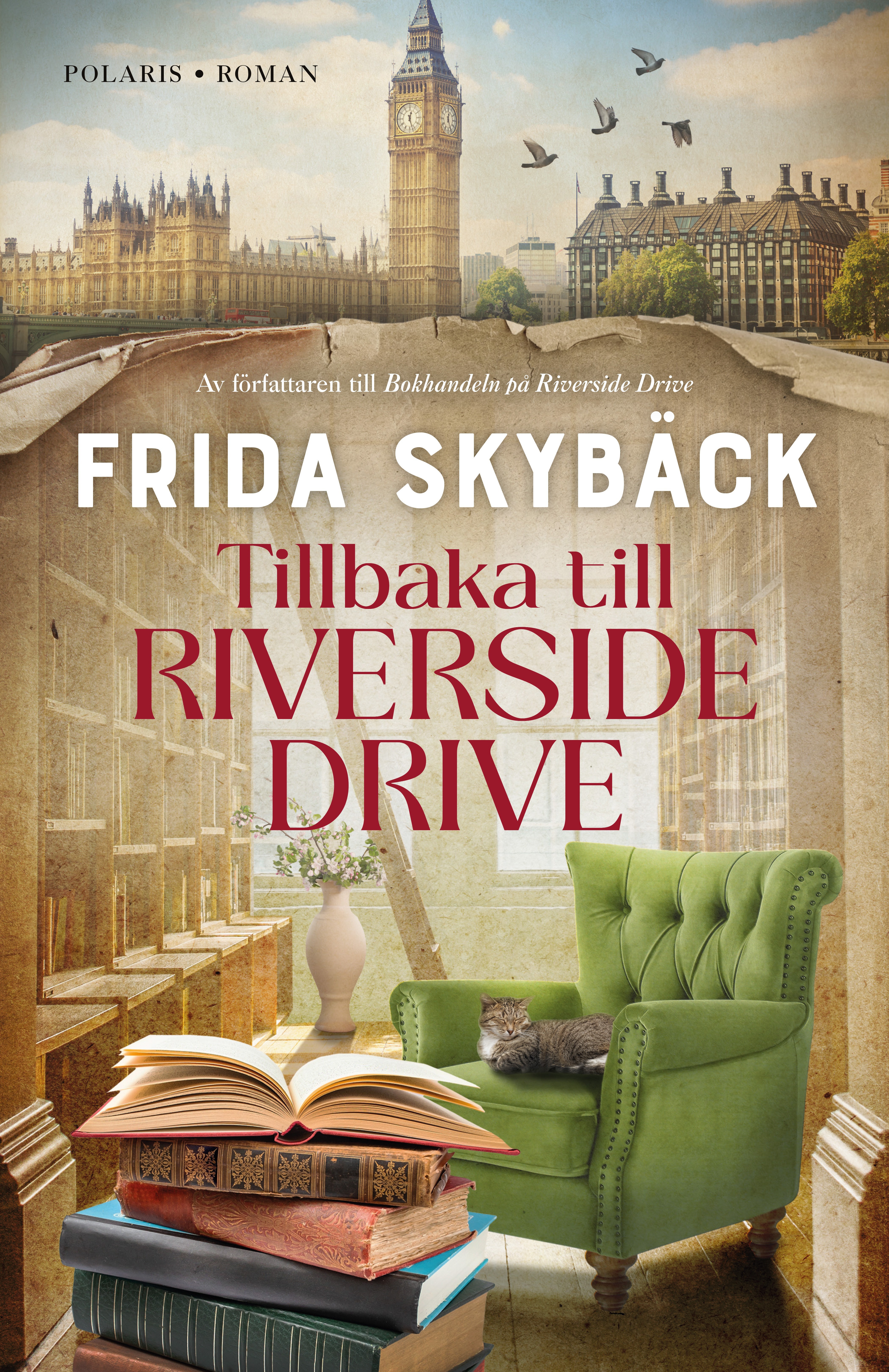 Frida Skybäck : Tillbaka till Riverside Drive - Omslagsbild