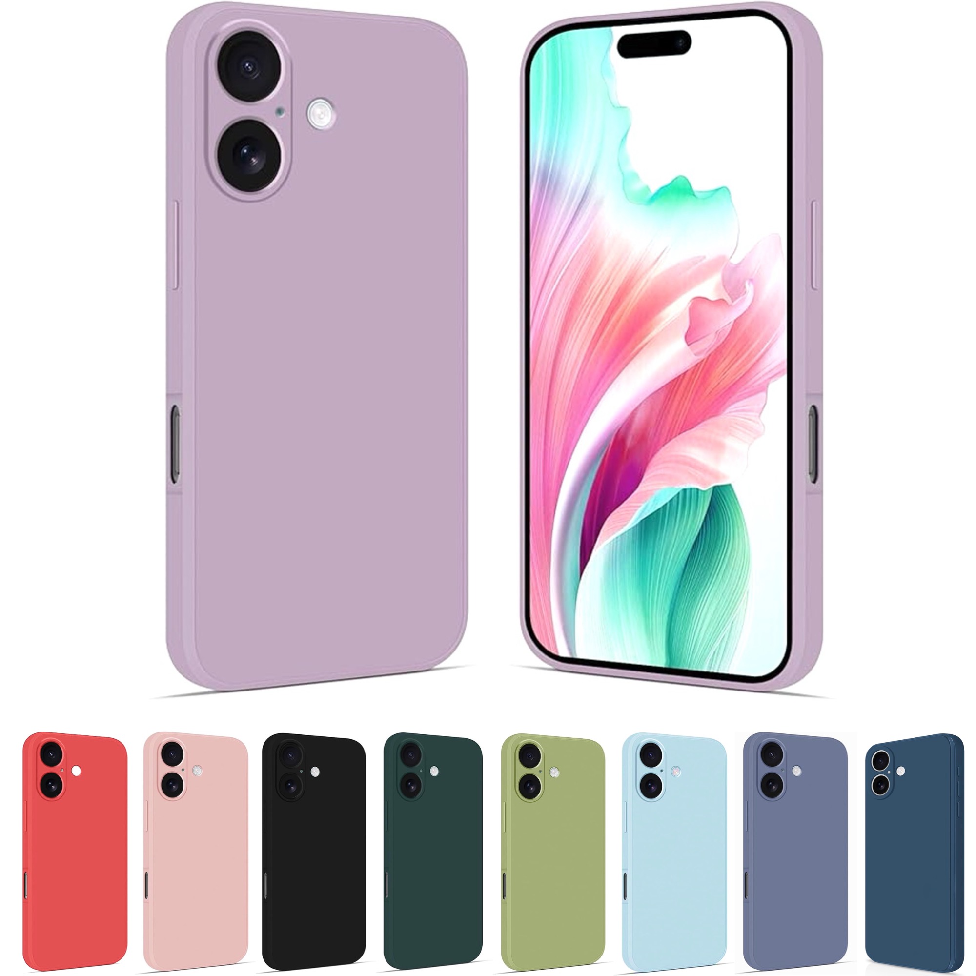 Iphone 17 skal mobilskal silikon / TPU - VÄLJ: - 15