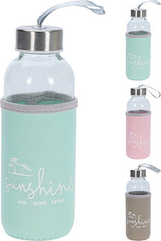 Vattenflaska i glas – 400 ml