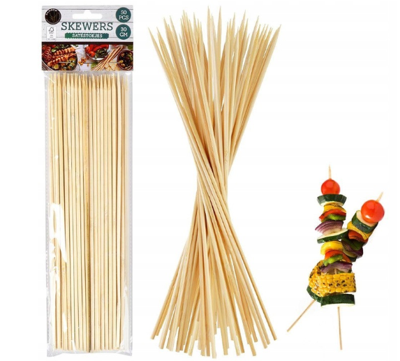 Grillspett i bambu - 2