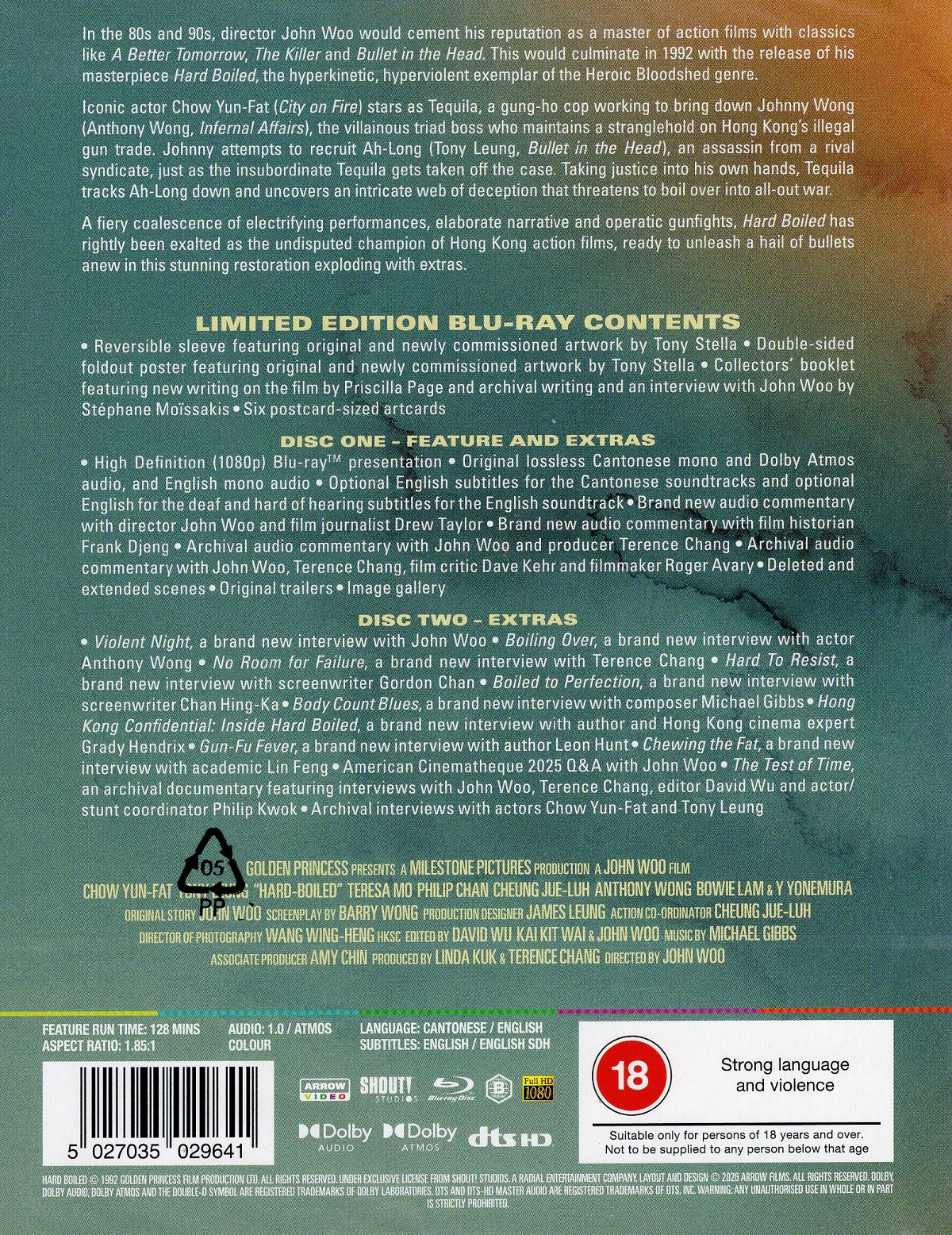 Hard Boiled (Limited Edition) (ej svensk text) (Blu-ray) - 2