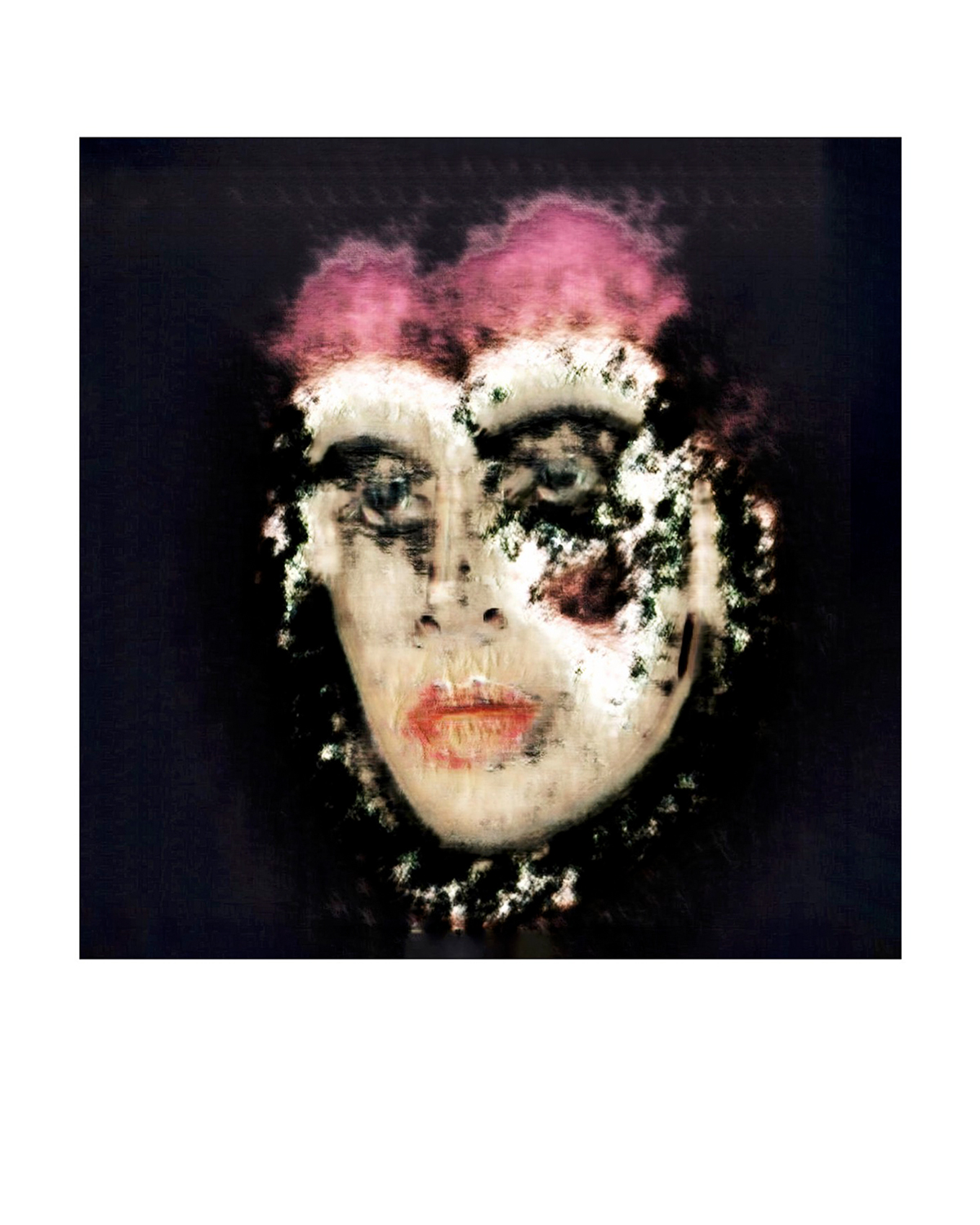 Utställningsaffisch,  Bugs & Metamorphosis: Glitching Photography