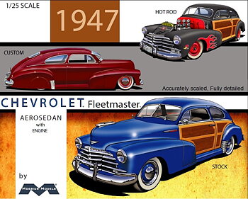 1/25 1947 Chevrolet Fleetmaster Sedan