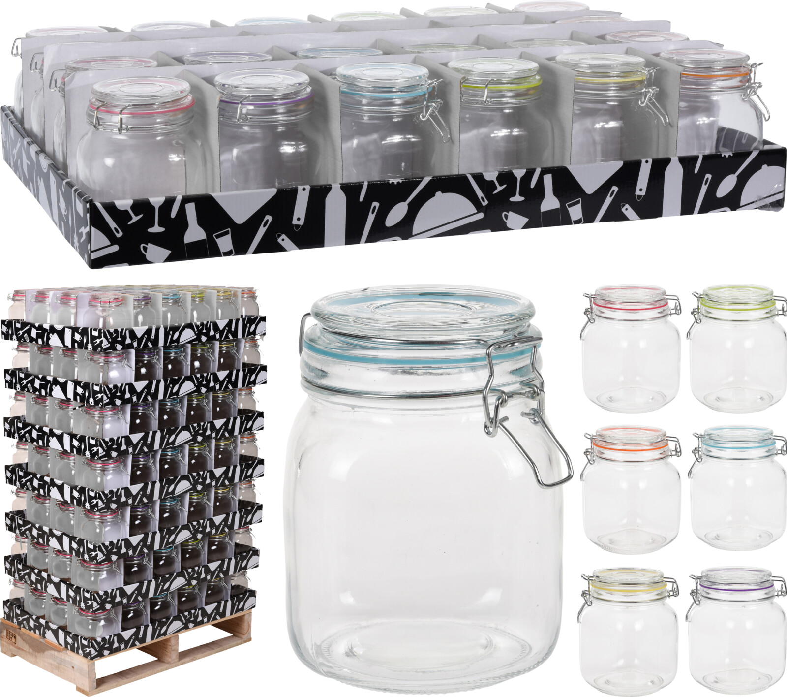 Konserveringsburk 1000 ml