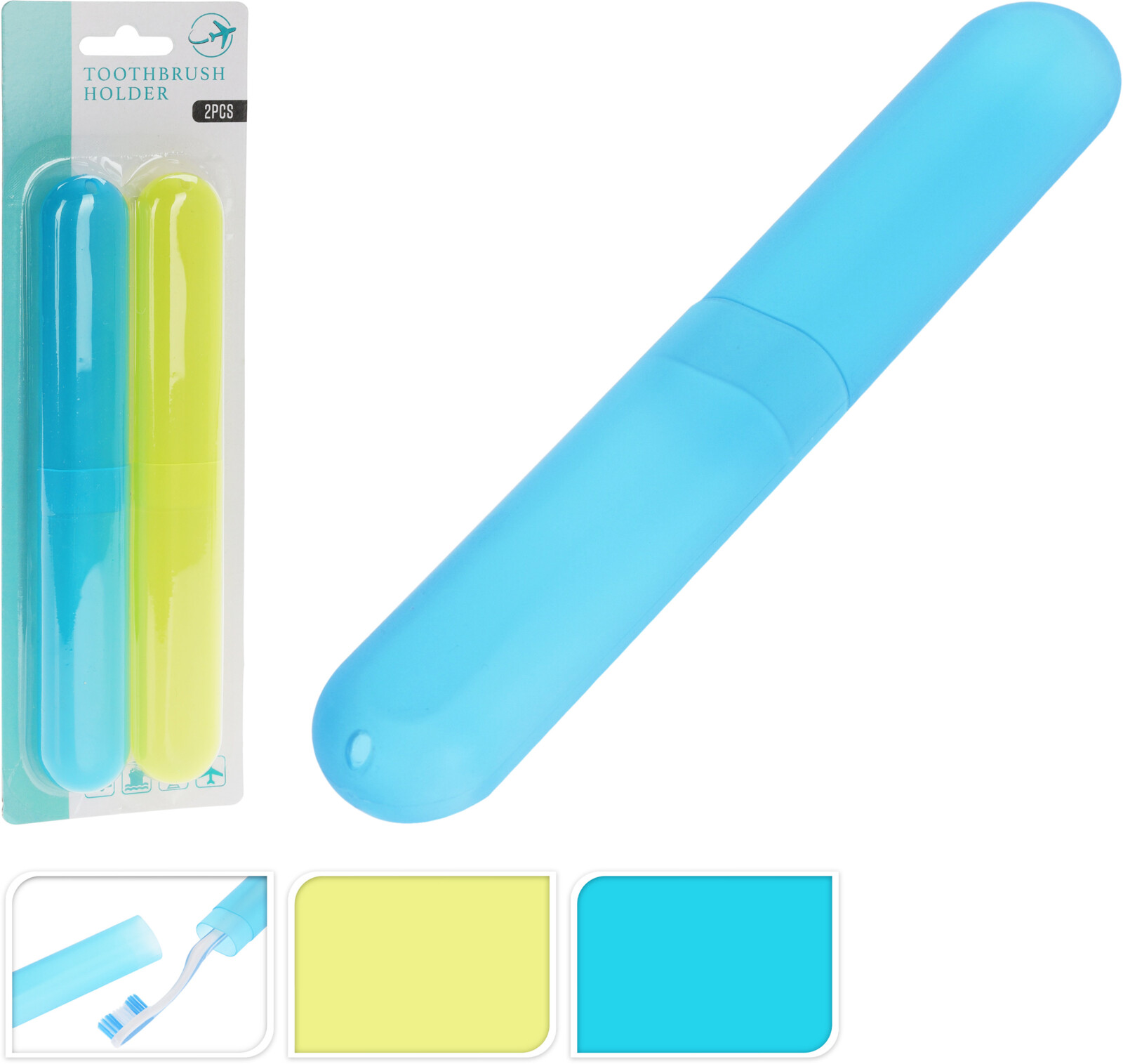 Tandborstfodral – 2-pack