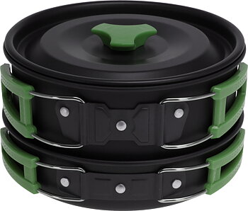 Kastrullset i aluminium – 3 delar