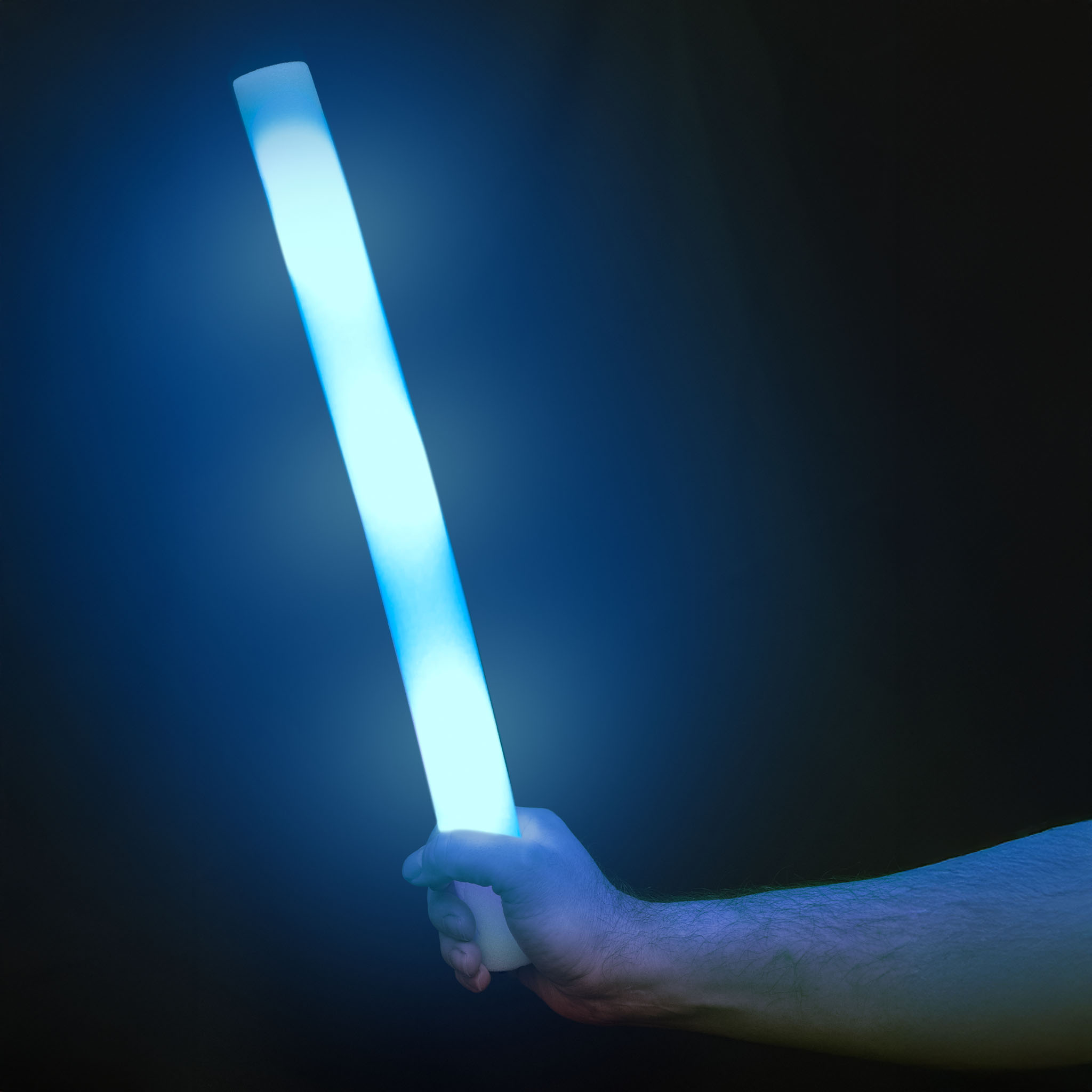 LED skumstav, (färg Rosa / Blå Mix)