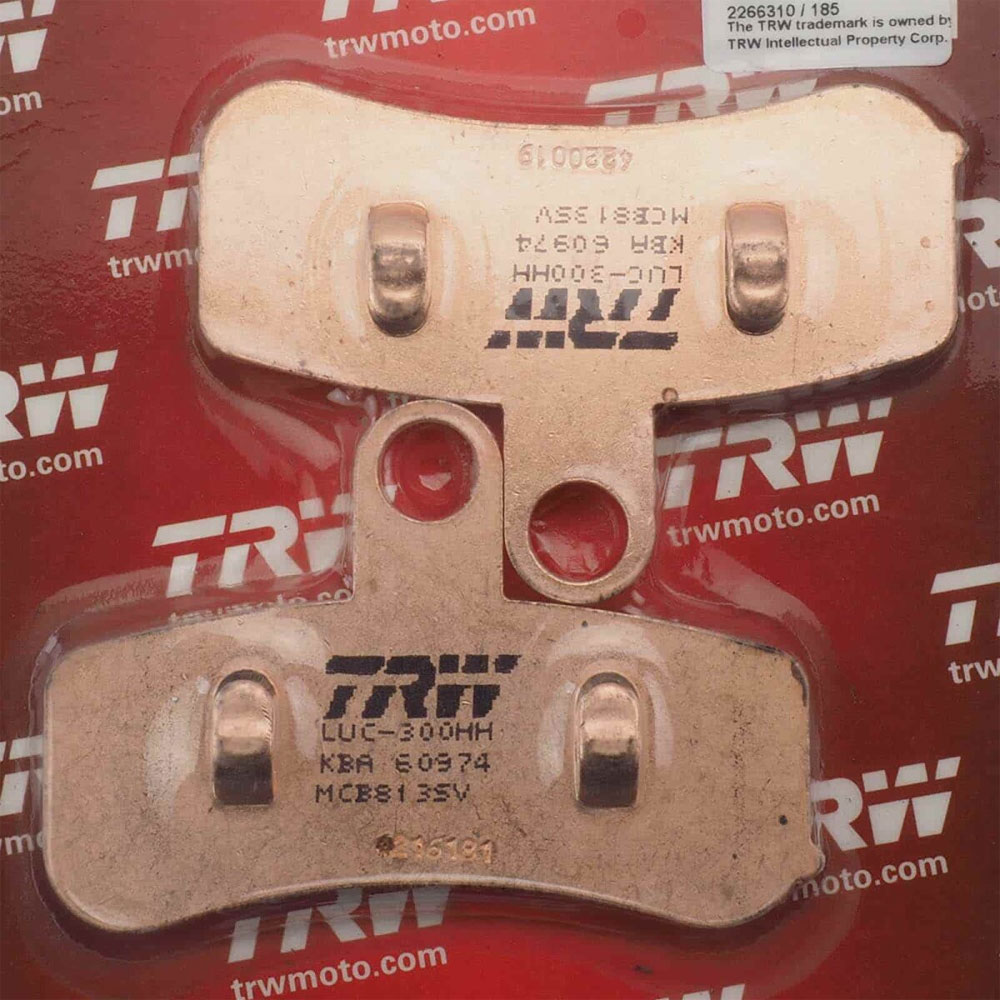 Bromsbelägg TRW  fram MCB813SV "ETT EXEMPLAR" - 3