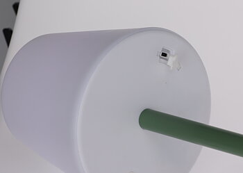 Golvlampa LED - Färgskiftande, matt svart