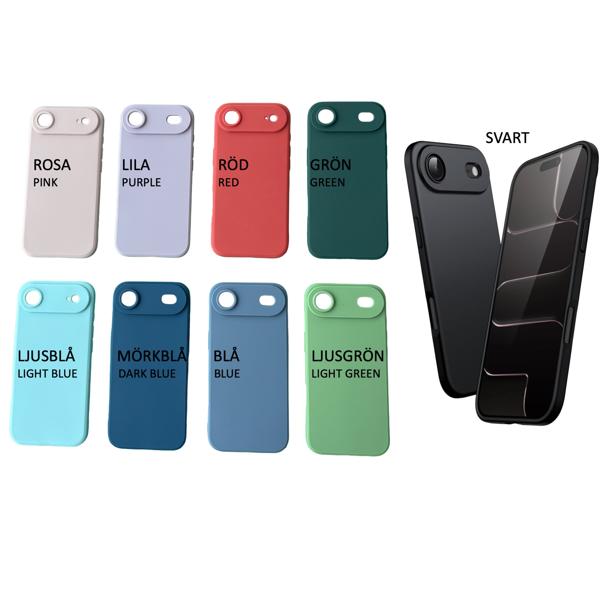 Iphone Air skal mobilskal silikon / TPU - VÄLJ: - 3