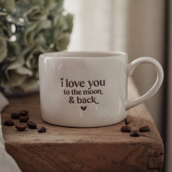 Majas mugg I love you to the moon & back