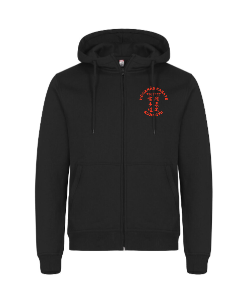 Hoodie Zip Sr (Höganäs Karate)