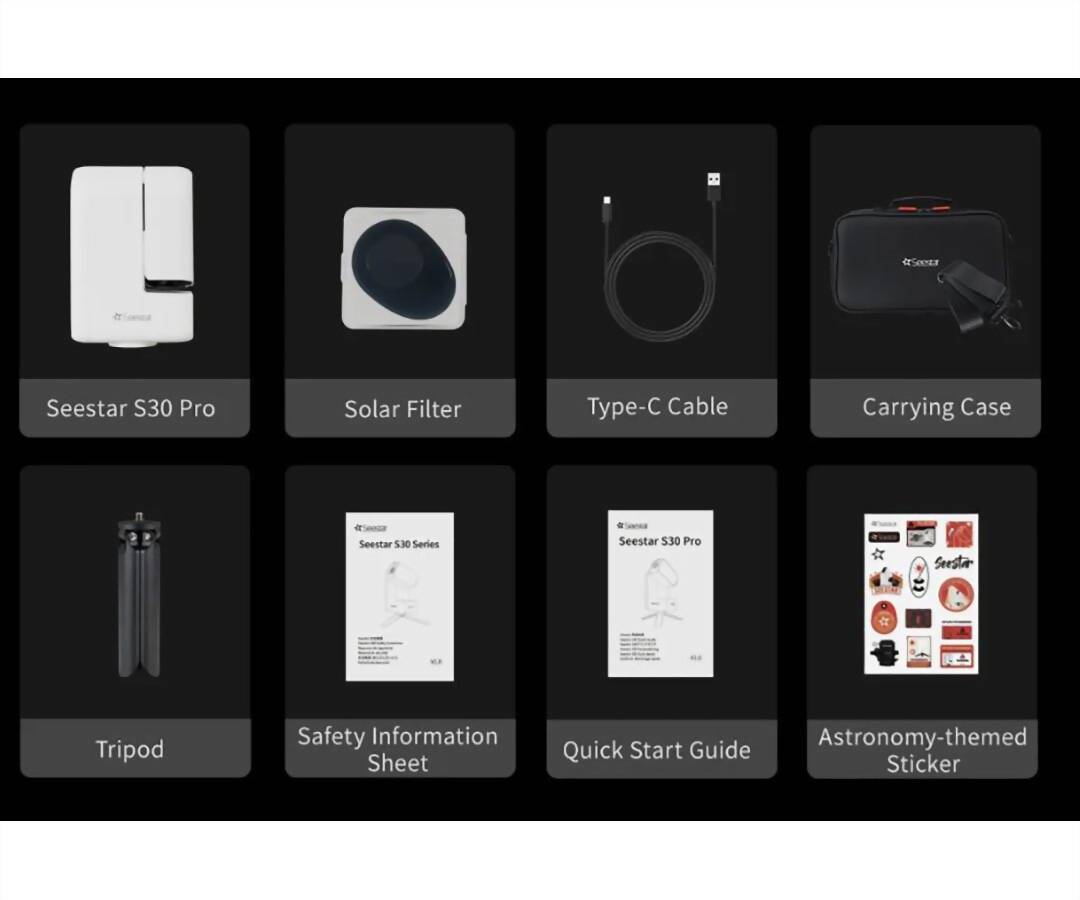 ZWO SEESTAR S30 PRO SMART TELESCOPE - 10