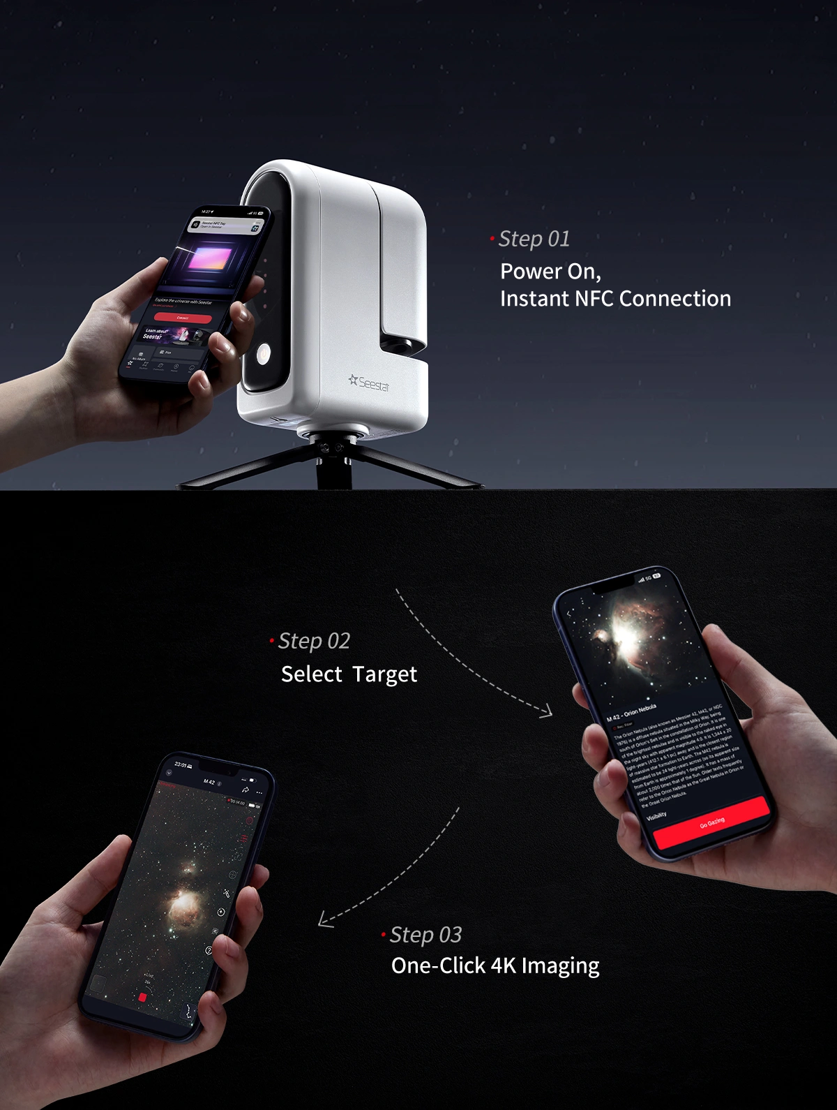 ZWO SEESTAR S30 PRO SMART TELESCOPE - 2