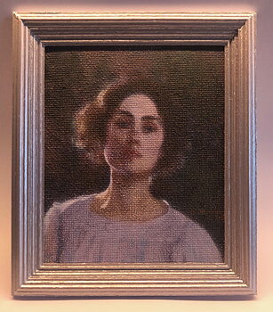 Painting in silver -Charlotte Jagter- foreign crafts