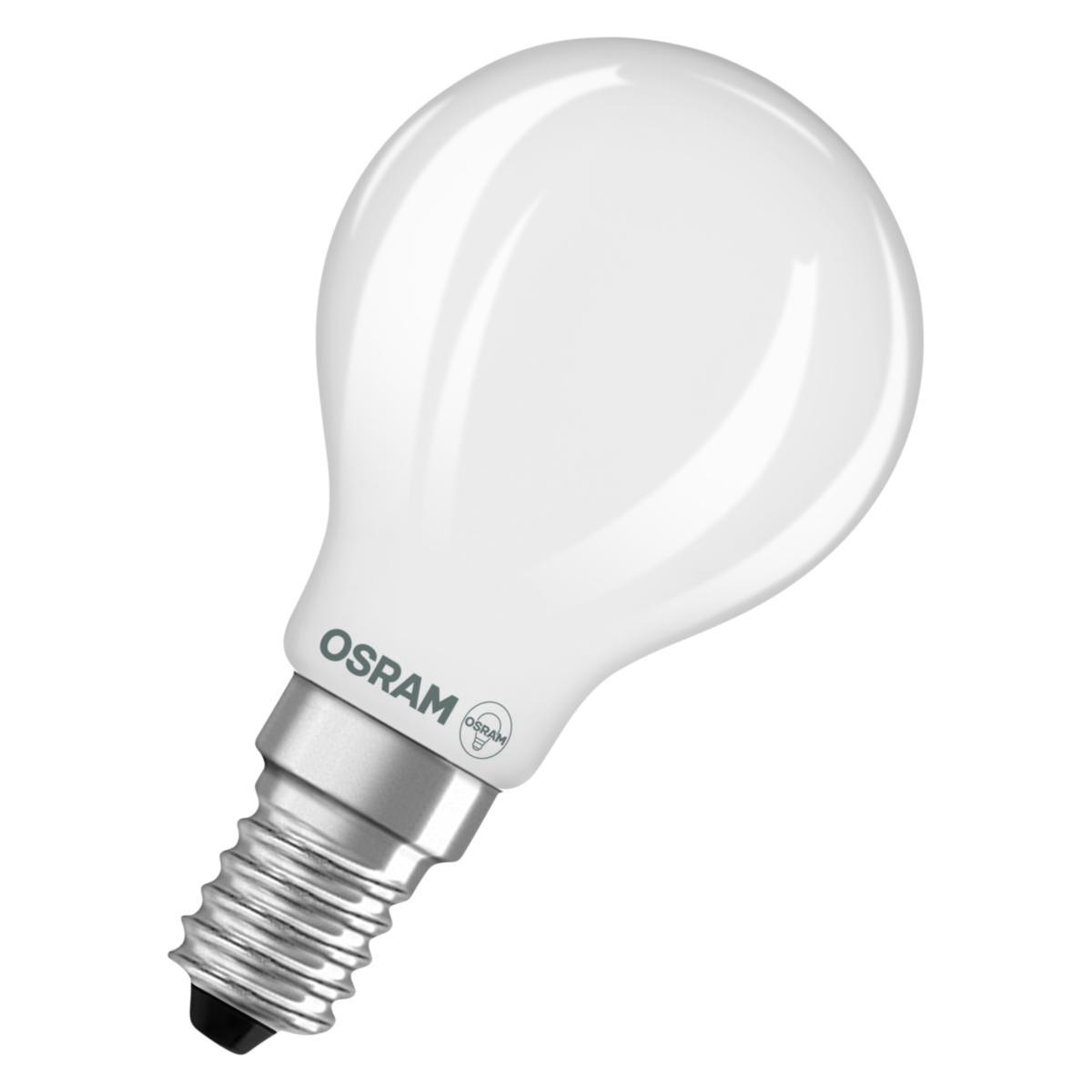 LED-lampa klot 136LM 1W 827 MATT E14