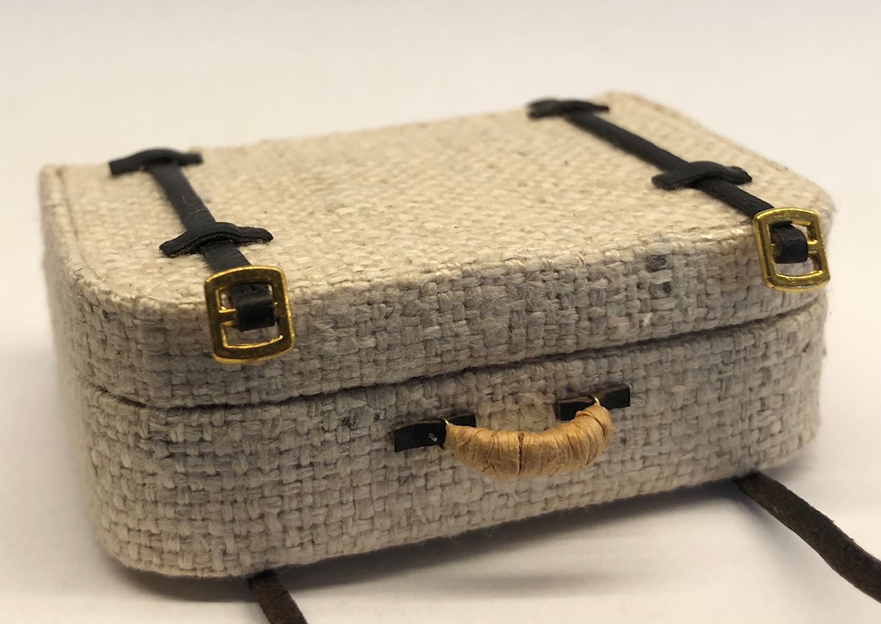 Reseväska beige-Charlotte Jagter- utländskt hantverk - 2