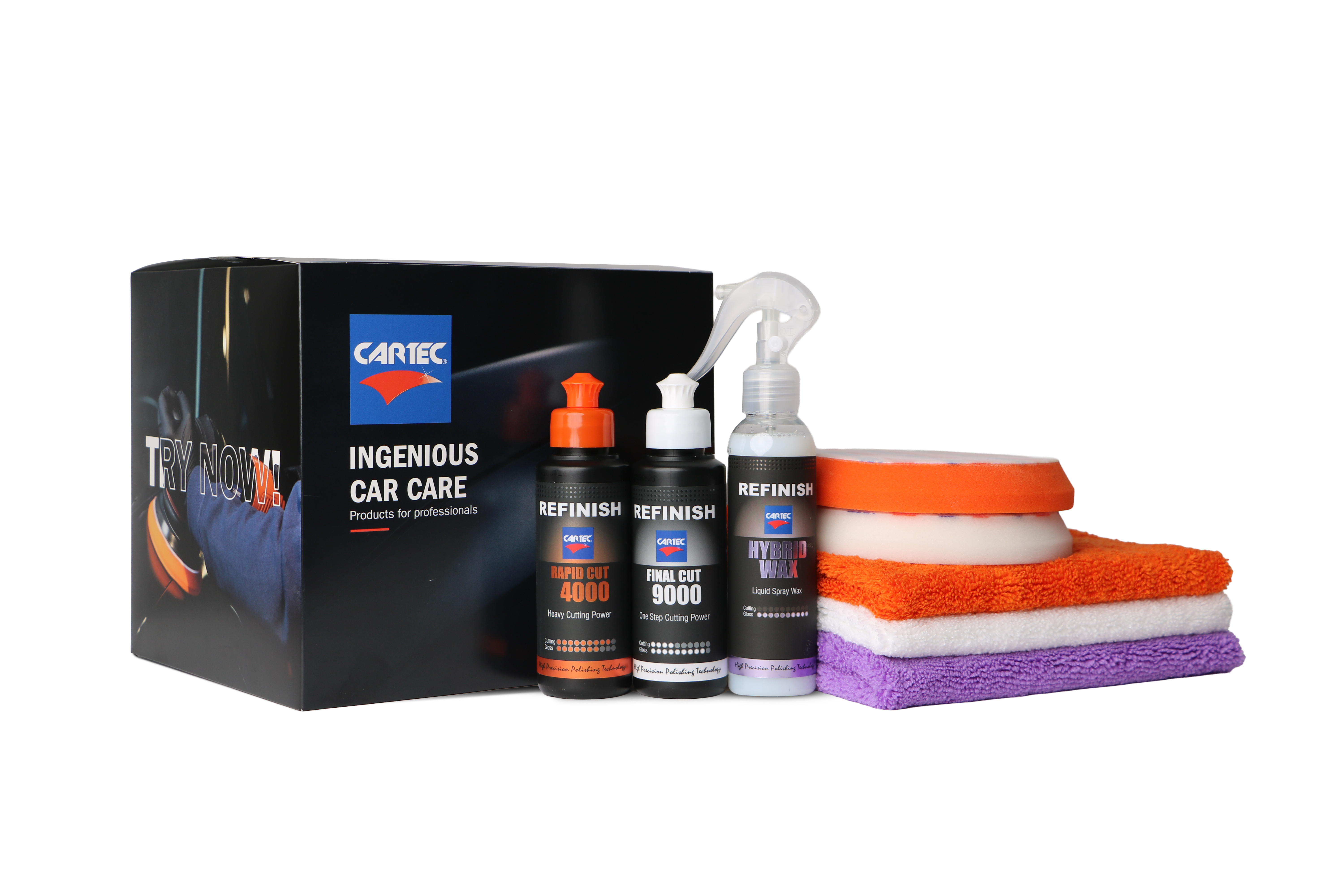 Refinish Startpaket - Rapid Cut 4000 150ml