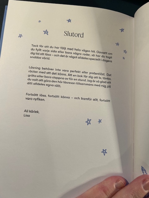 Lisa Zentio : Min läsdagbok - 9