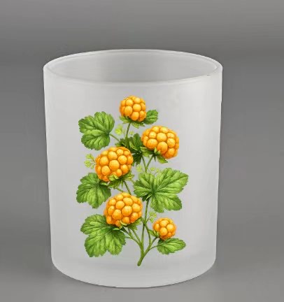 Laterne aus Milchglas - Cloudberry