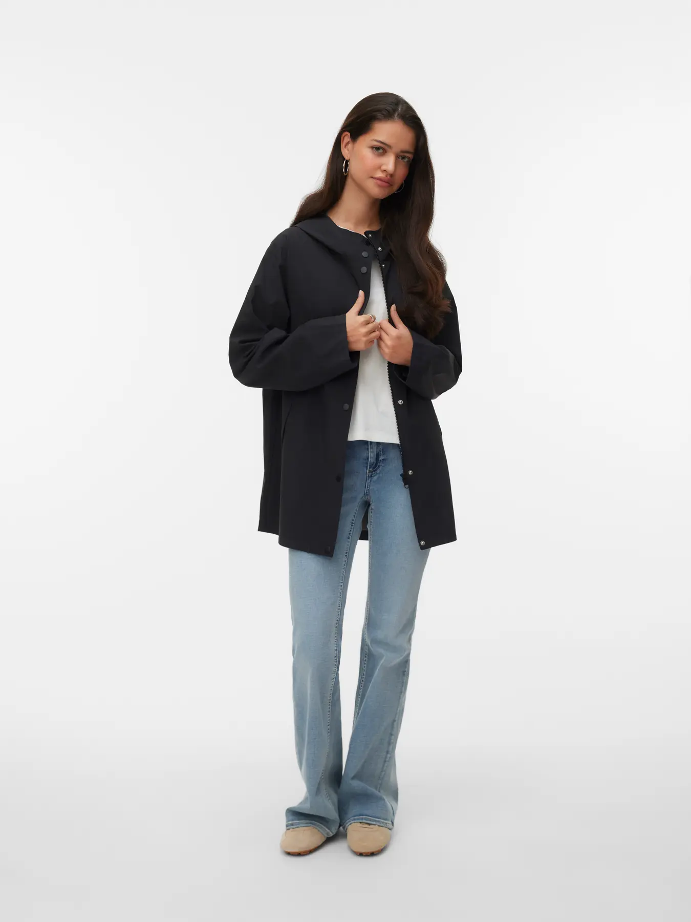 Vero Moda - Hanacami Regnjacka Svart - 2