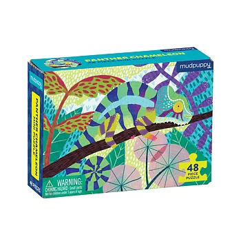 Panther Chameleon 48 Piece Mini Puzzle 