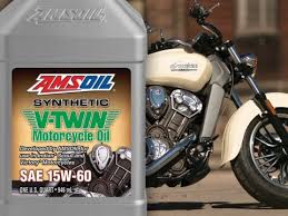 AMSOIL 15W-60  100% Synthetic  INDIAN V-Twin Motorcycle Oil  MSVQT-EA/ (DB60QT) - 3