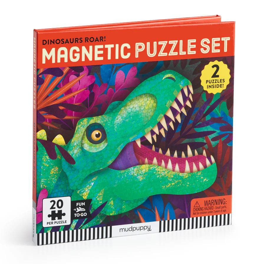 Dinosaurs Roar! Magnetic Puzzle Set 