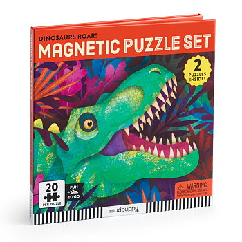 Dinosaurs Roar! Magnetic Puzzle Set 