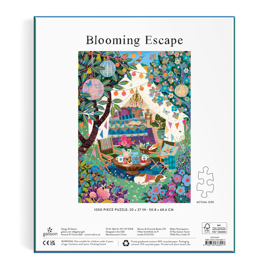 Victoria Ball Blooming Escape 1000 Piece Puzzle - 3