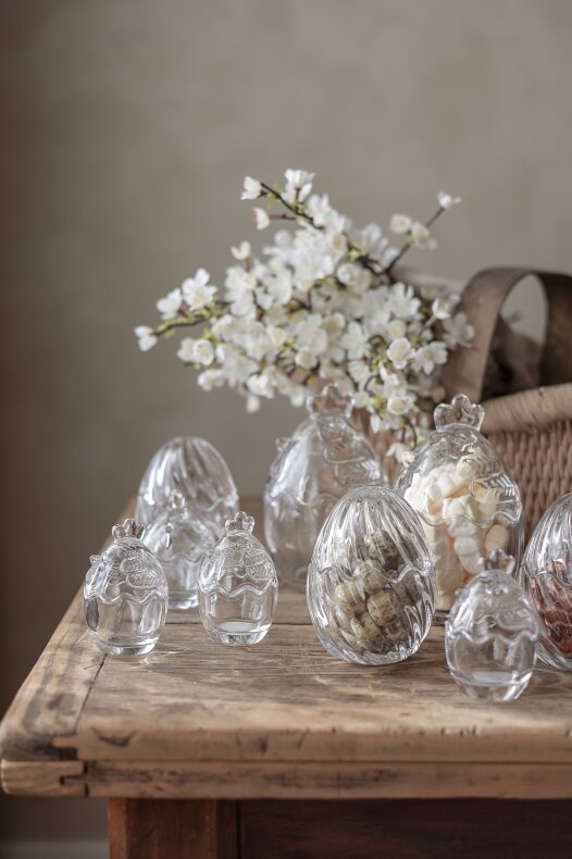 Maja's Glass Hen Jar - Glass jar - Large - Maja's Cottage - 2