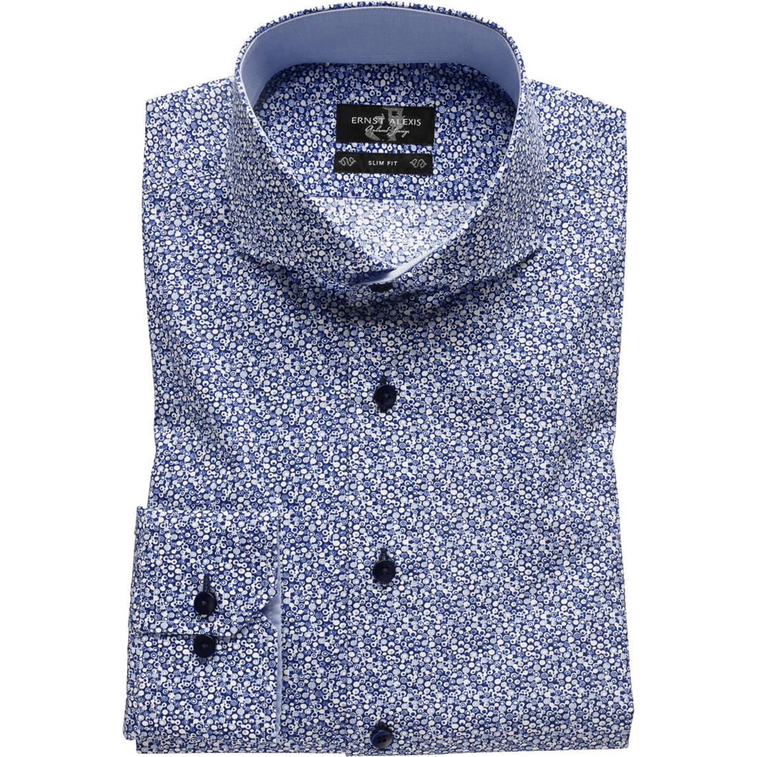 Skjorta 5710-27/21 Cotton Print Classic Fit 2XL (45/46)
