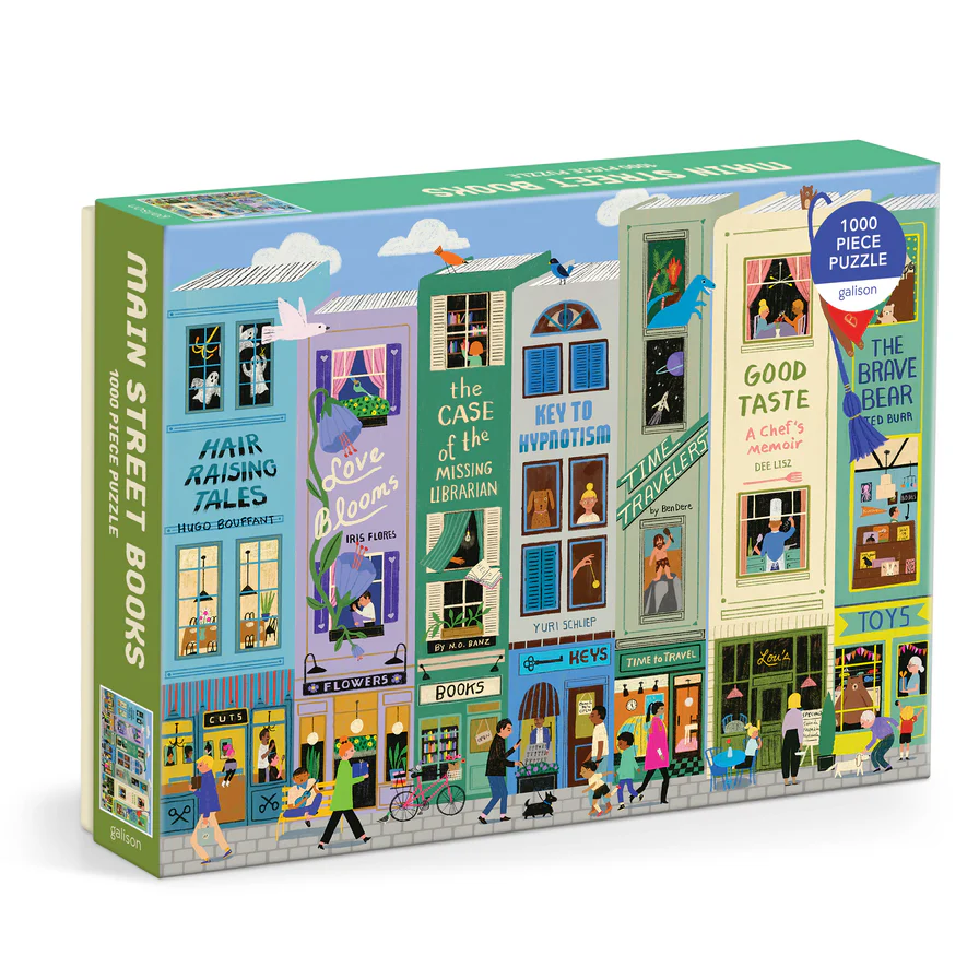 Main Street Books 1000 Piece Puzzle 