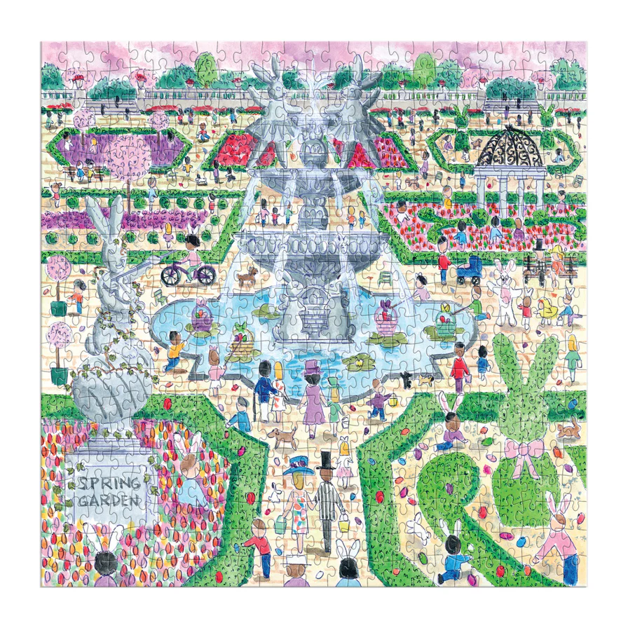 Michael Storrings Spring Egg Hunt 500 Piece Puzzle - 3