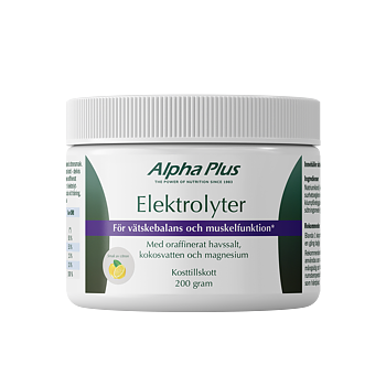 Elektrolyter 200 g citronsmak Alpha Plus