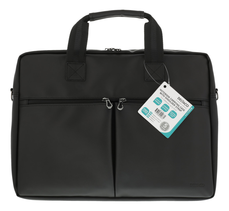 Deltaco Laptopväska i konstläder - 5