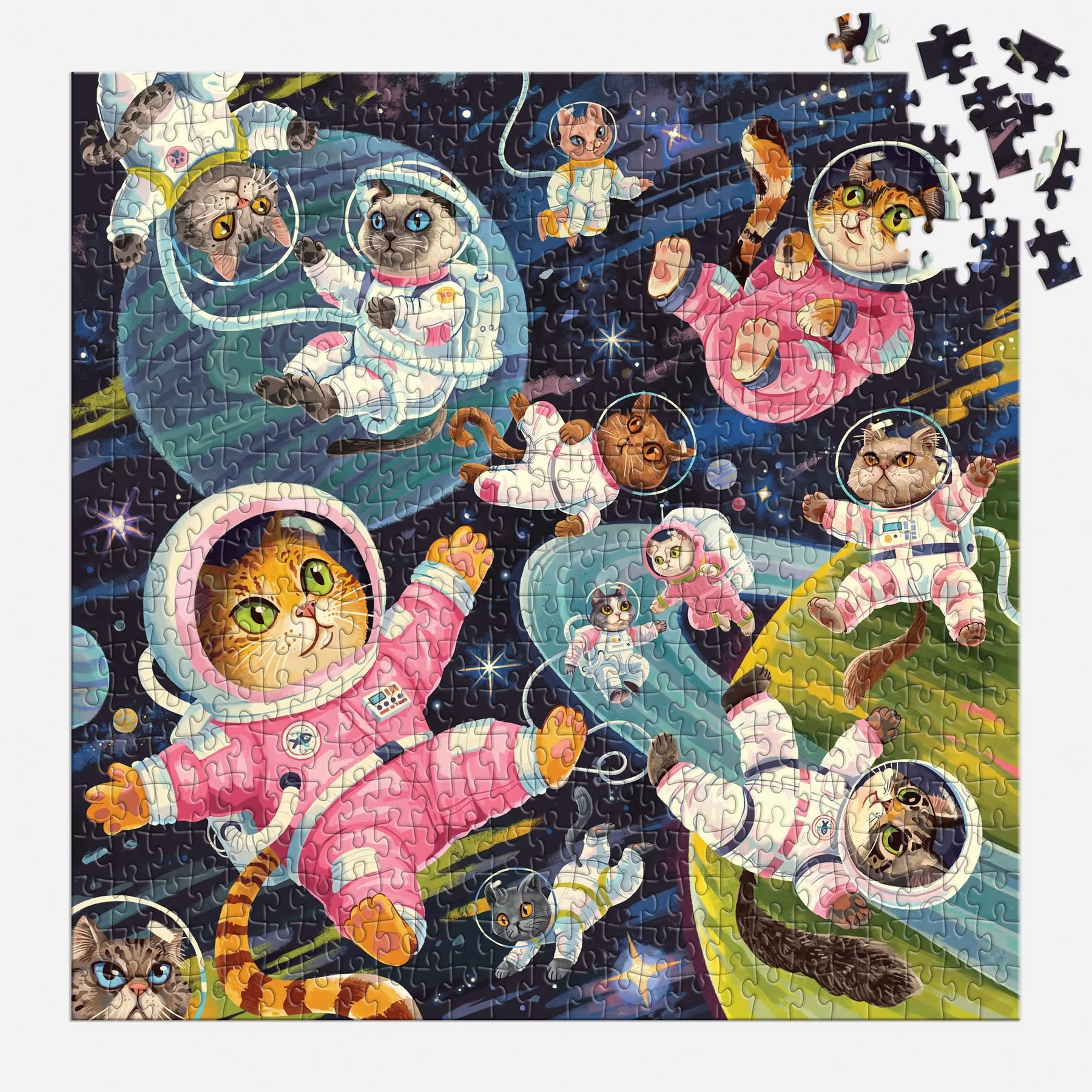 A Space Meowdyssey 500 Piece Puzzle - 5