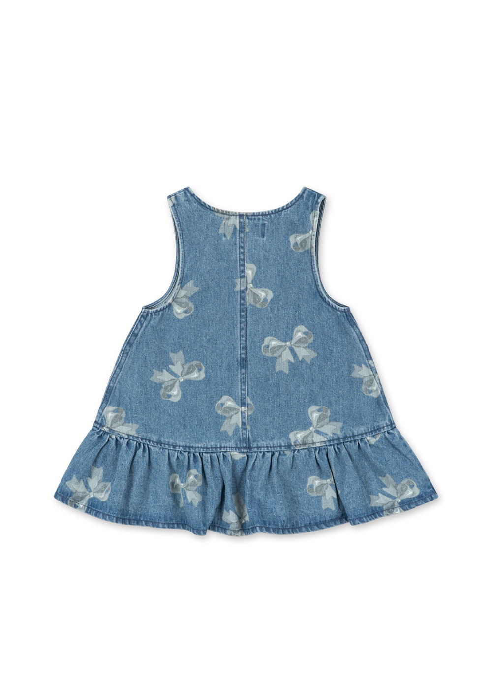 MAGOT DRESS bella bow blu - 2