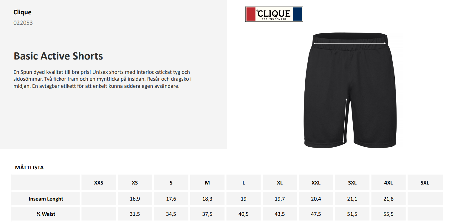 Jubileum Basic Active Shorts Unisex - 3