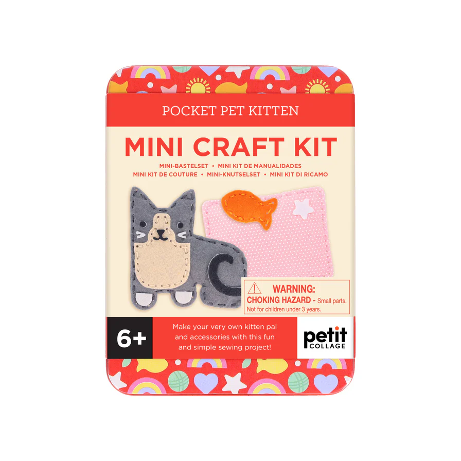 Mini Craft Kit: Pocket Pet Kitten (Craft Kit) Petit Collage - 4