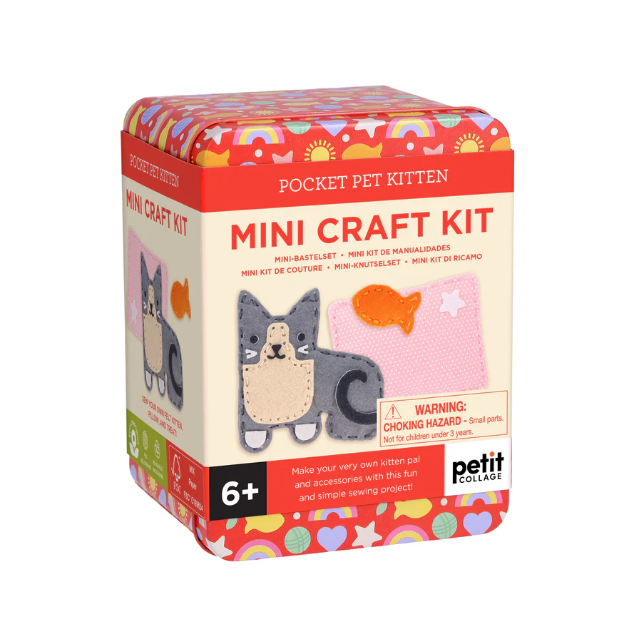 Mini Craft Kit: Pocket Pet Kitten (Craft Kit) Petit Collage